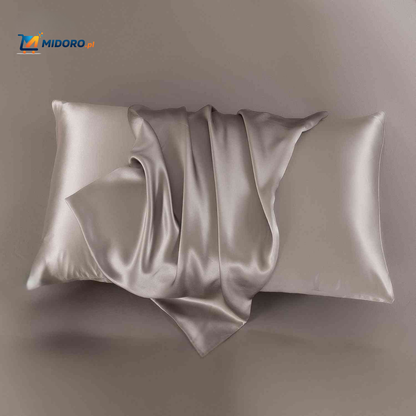 Silkora™ Poszewka na Poduszkę | Miły Satyn, Ochrona Włosów & Luksusowy Komfort
