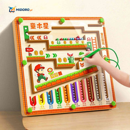 MagnoMaze™ Gra | Logiczne myślenie, motoryka mała i radość z nauki