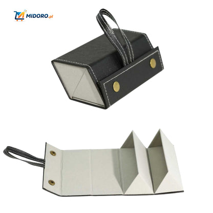 Optigarde™ Etui na okulary | Wielokieszeniowe, Składane i Oszczędzające Miejsce