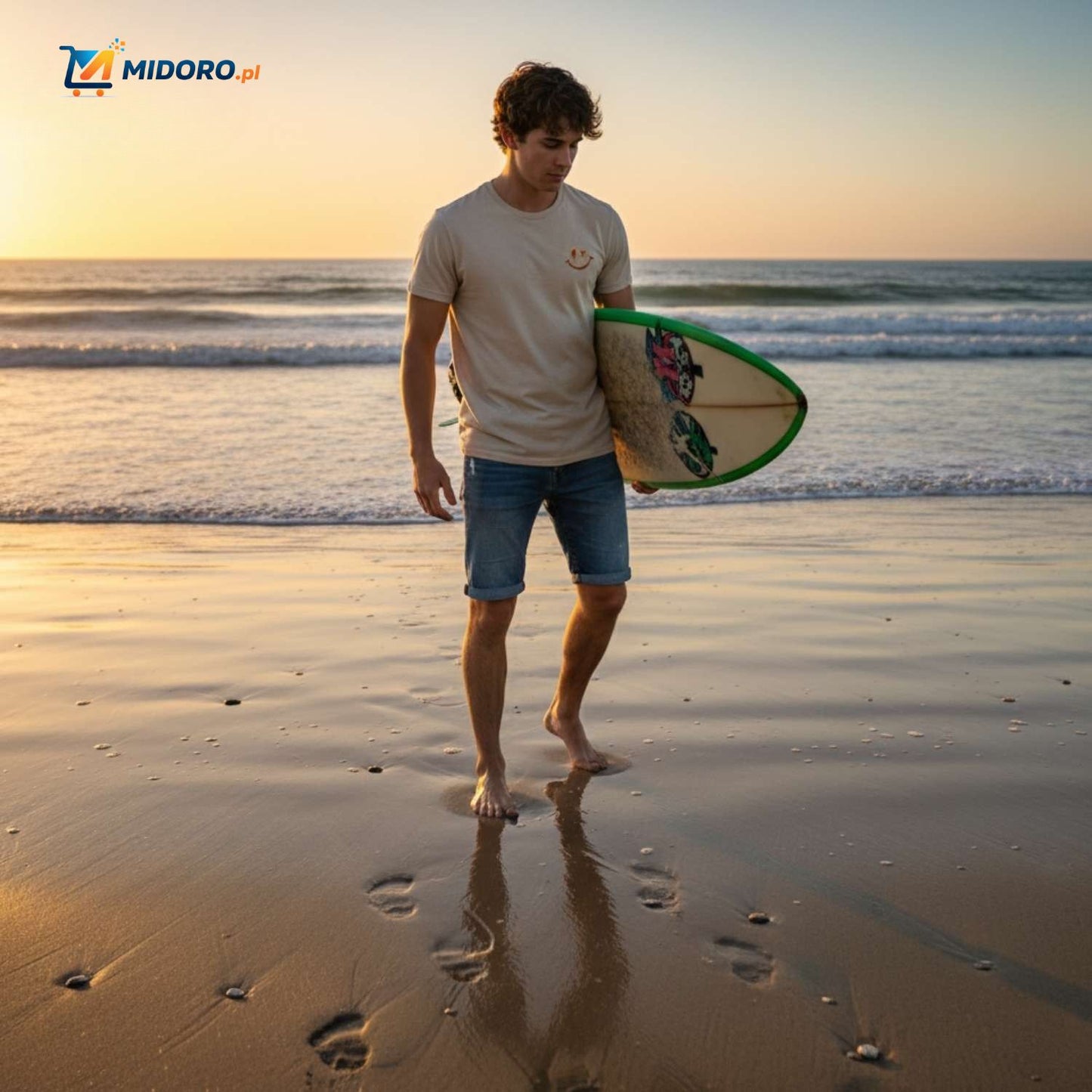 SmileyWave™ T-shirt | Miękka bawełna, wyrazisty design i oddychający