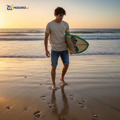 SmileyWave™ T-shirt | Miękka bawełna, wyrazisty design i oddychający