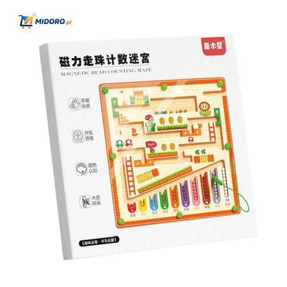 MagnoMaze™ Gra | Logiczne myślenie, motoryka mała i radość z nauki