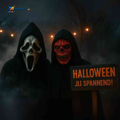 Maska Skullveil™ | Projekt Horror, Wygodna i Idealna na Halloween