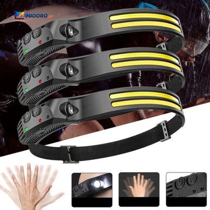 NightRay™ Latarka czołowa | Ultra jasna, ładowalna i lekka