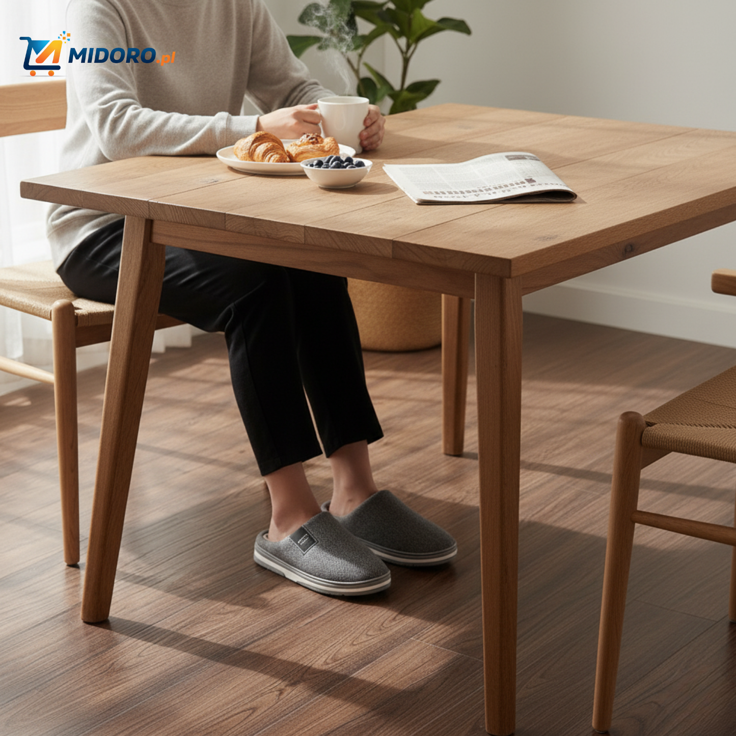 Warmtique™ Kapcie | Miękka bawełna, antypoślizgowe i domowy komfort