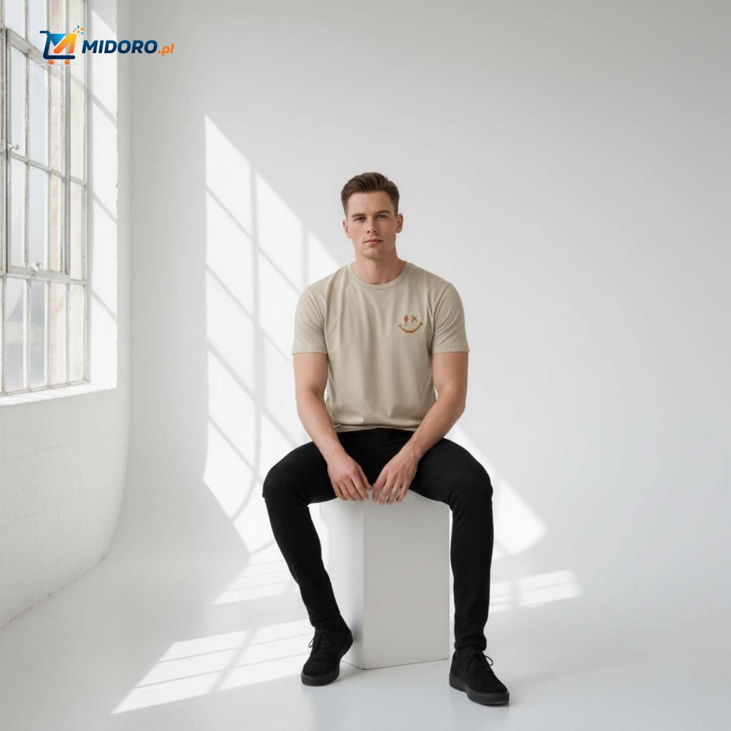 SmileyWave™ T-shirt | Miękka bawełna, wyrazisty design i oddychający