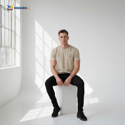 SmileyWave™ T-shirt | Miękka bawełna, wyrazisty design i oddychający