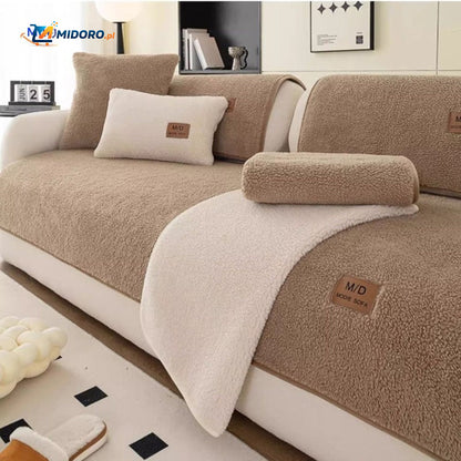 LuxeLamb™ Pokrowiec na Sofę | Miękki Design z Owczej Wełny dla Ciepła i Elegancji!