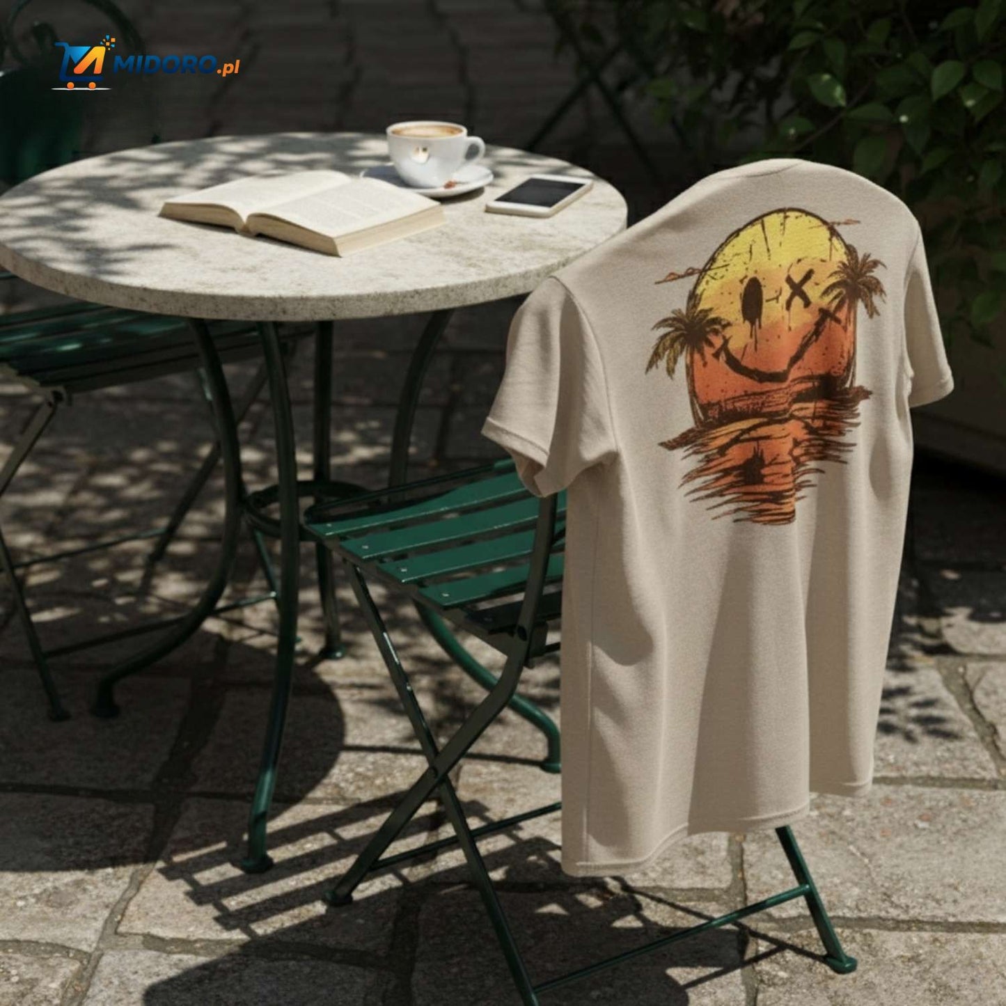 SmileyWave™ T-shirt | Miękka bawełna, wyrazisty design i oddychający