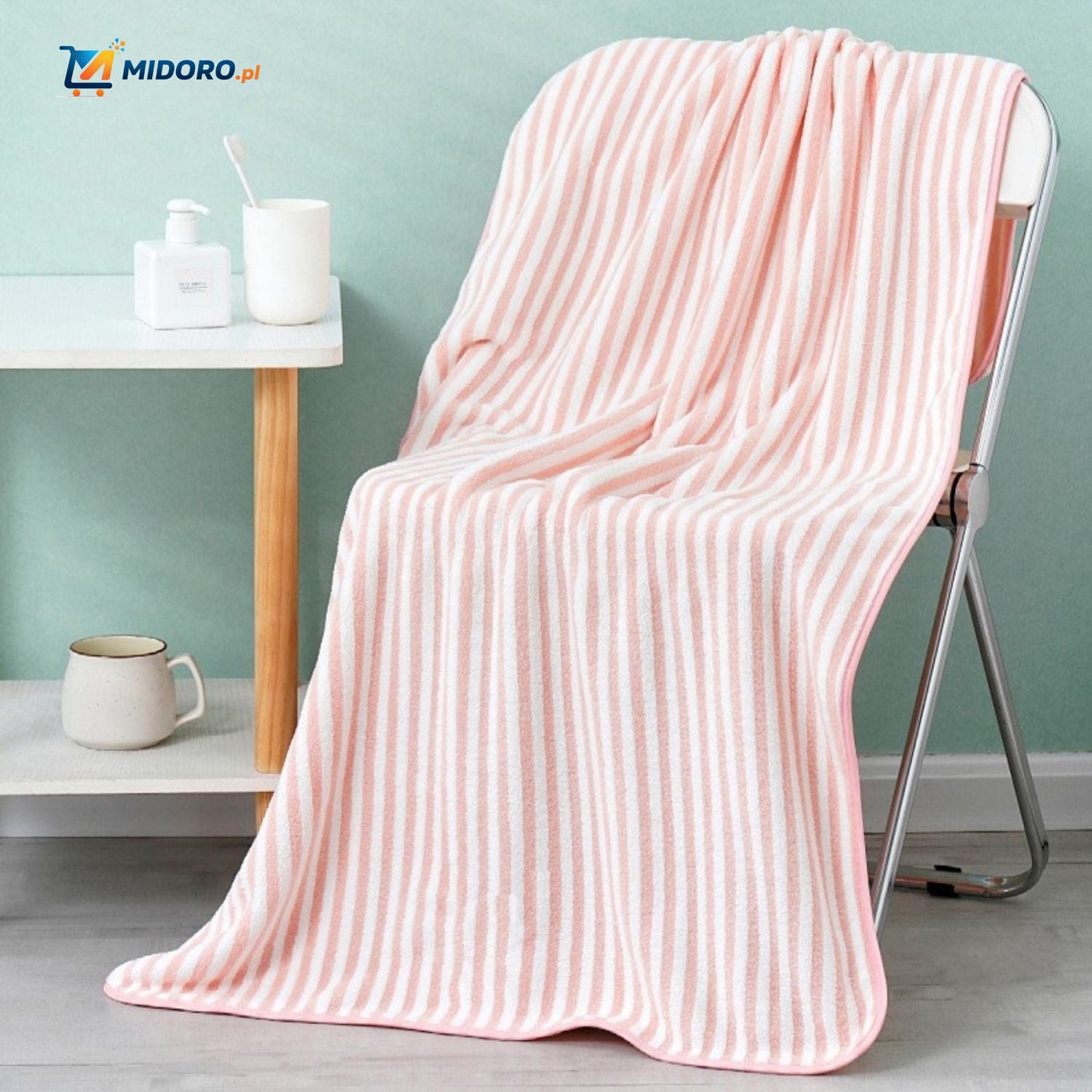 Ręcznik kąpielowy PineappleGrid™ | Szybko schnie, wchłania, idealny na prezent!