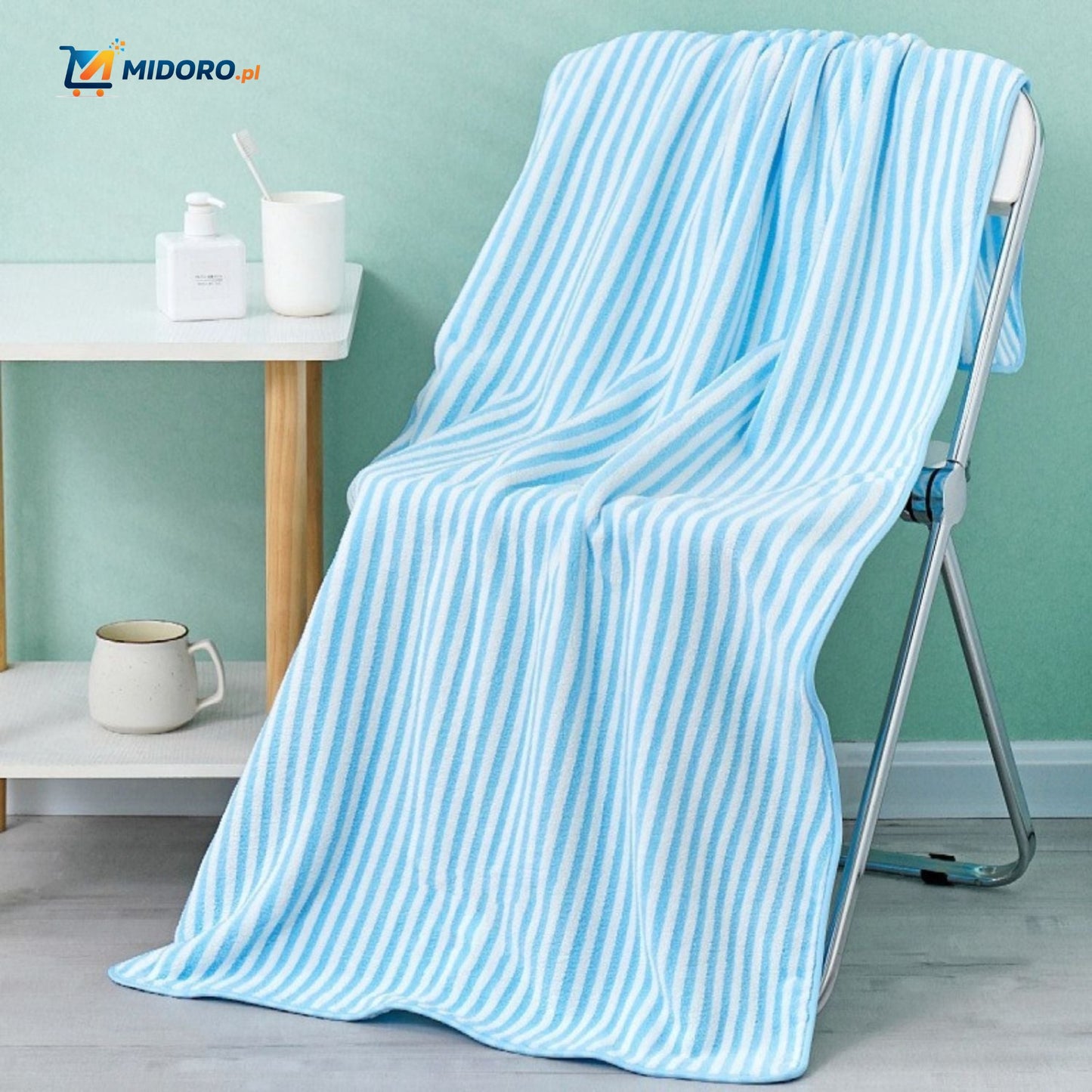 Ręcznik kąpielowy PineappleGrid™ | Szybko schnie, wchłania, idealny na prezent!