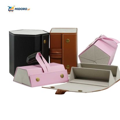 Optigarde™ Etui na okulary | Wielokieszeniowe, Składane i Oszczędzające Miejsce