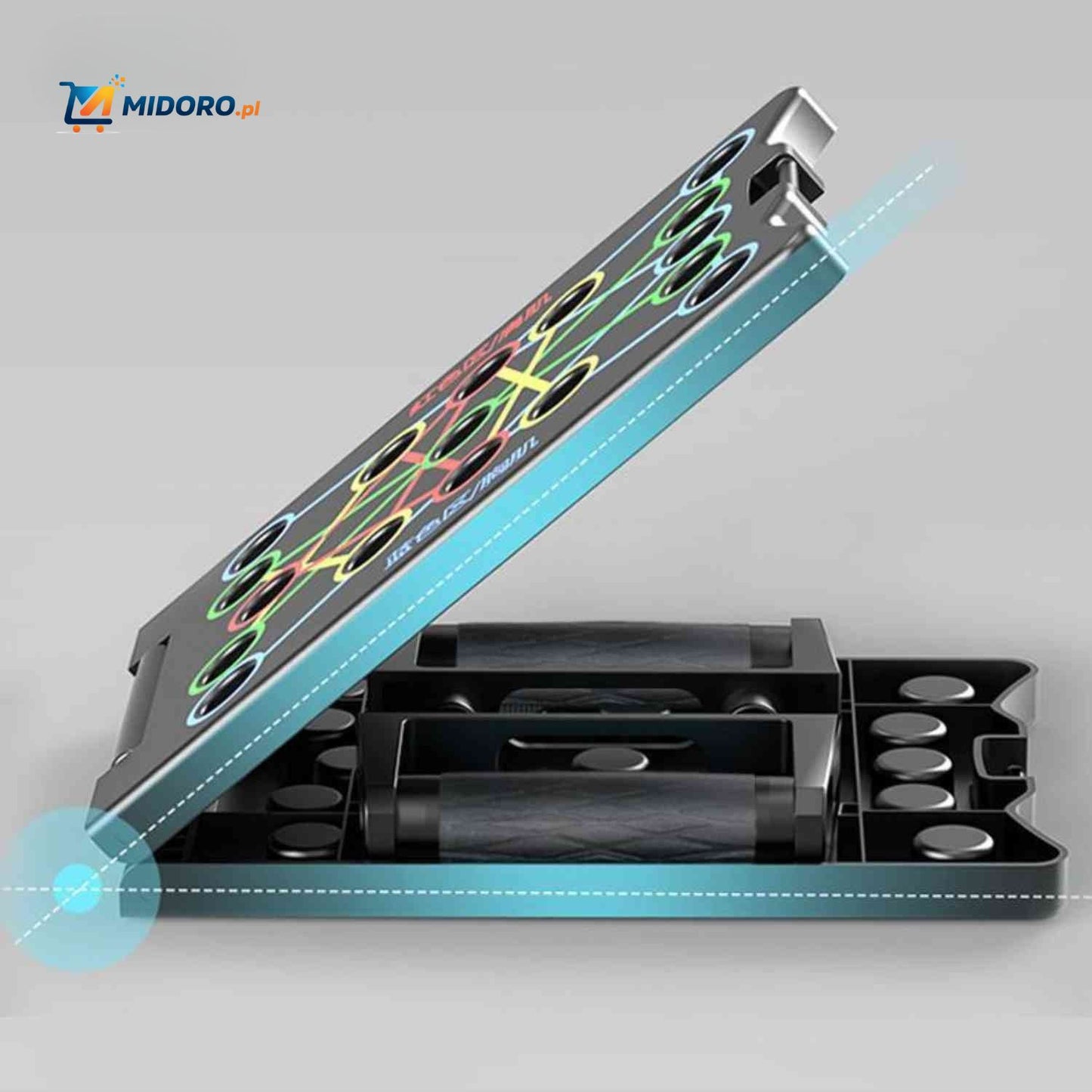 PowerFit™ Deska do Pompki | Wielofunkcyjna, Wzmacniająca Mięśnie i Kompaktowa