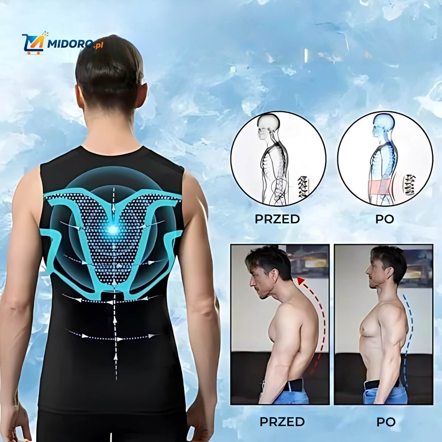 VitaBoost PowerVest™ Uzyskaj bezpośredni rezultat, zwiększ swoją energię, wzmocnij swój rdzeń i wyglądaj na szczuplejszego i zdrowszego już teraz!