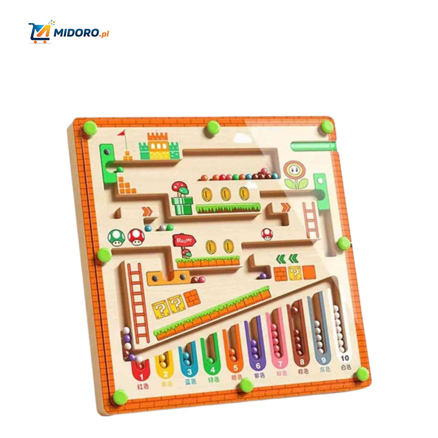 MagnoMaze™ Gra | Logiczne myślenie, motoryka mała i radość z nauki