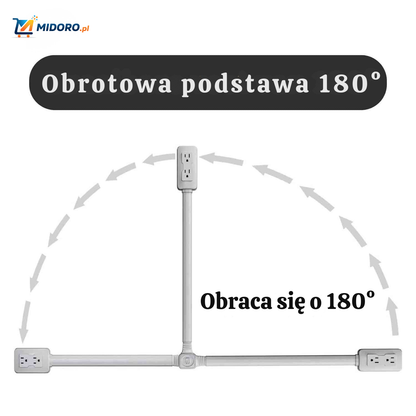 Voltiflex™ Gniazdko | Kompaktowe, Szybkie Ładowanie & Idealne Do Sofy/Łóżka