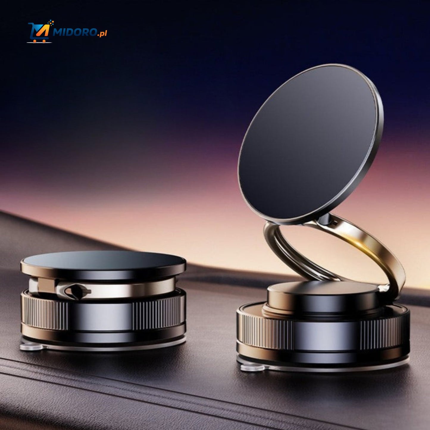 Magnevo™ Uchwyt na telefon | Obrót 360°, MagSafe i kompaktowy