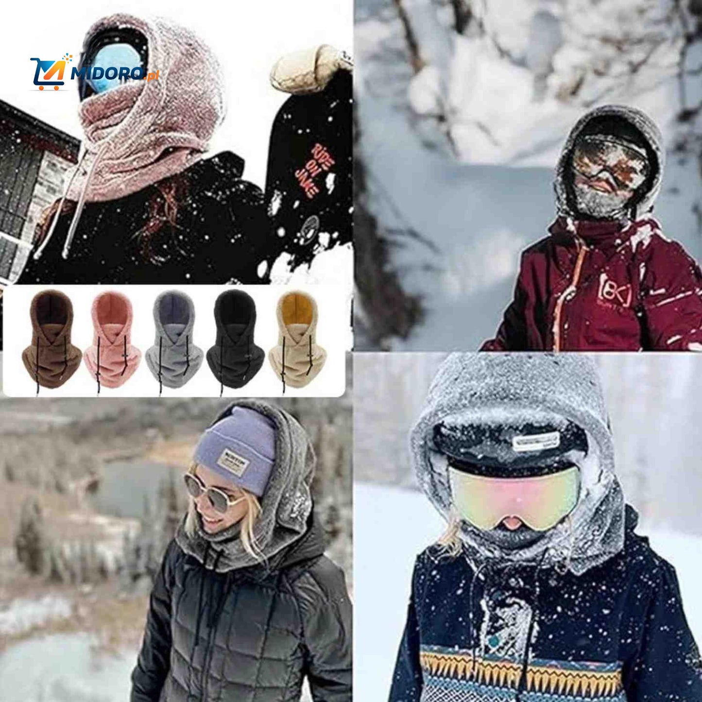SnowShield™ Thermo Czapka | Czapka, Komin i Maska w Jednym
