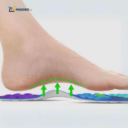 MagneFlex™ Komfortowe Wkładki – Oddychające, Amortyzujące i Na Miarę