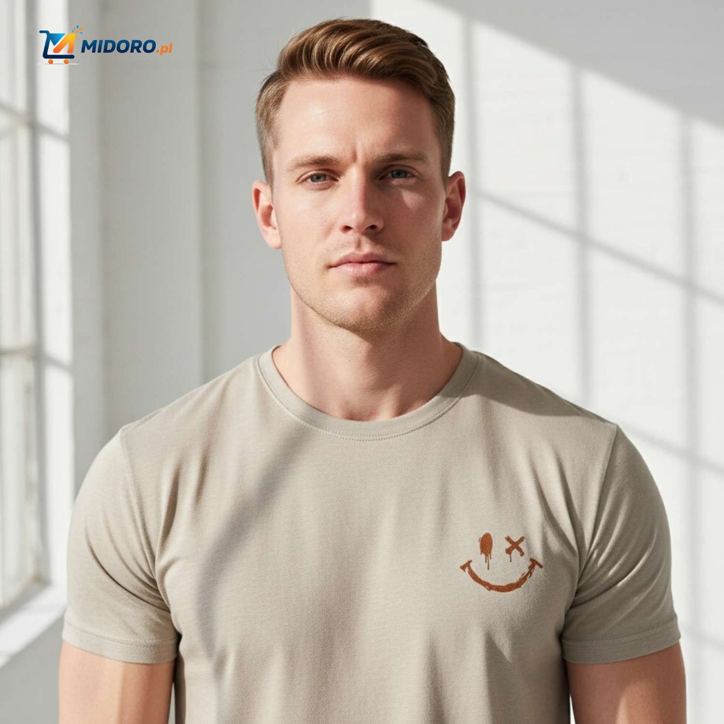 SmileyWave™ T-shirt | Miękka bawełna, wyrazisty design i oddychający