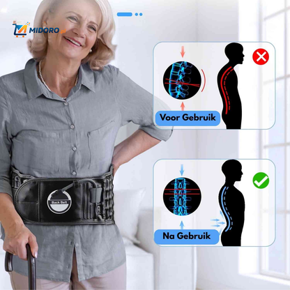 SpineRelief™ Pas | Inflacyjny, Uśmierzanie Bólu Pleców i Wsparcie