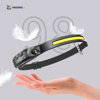 NightRay™ Latarka czołowa | Ultra jasna, ładowalna i lekka