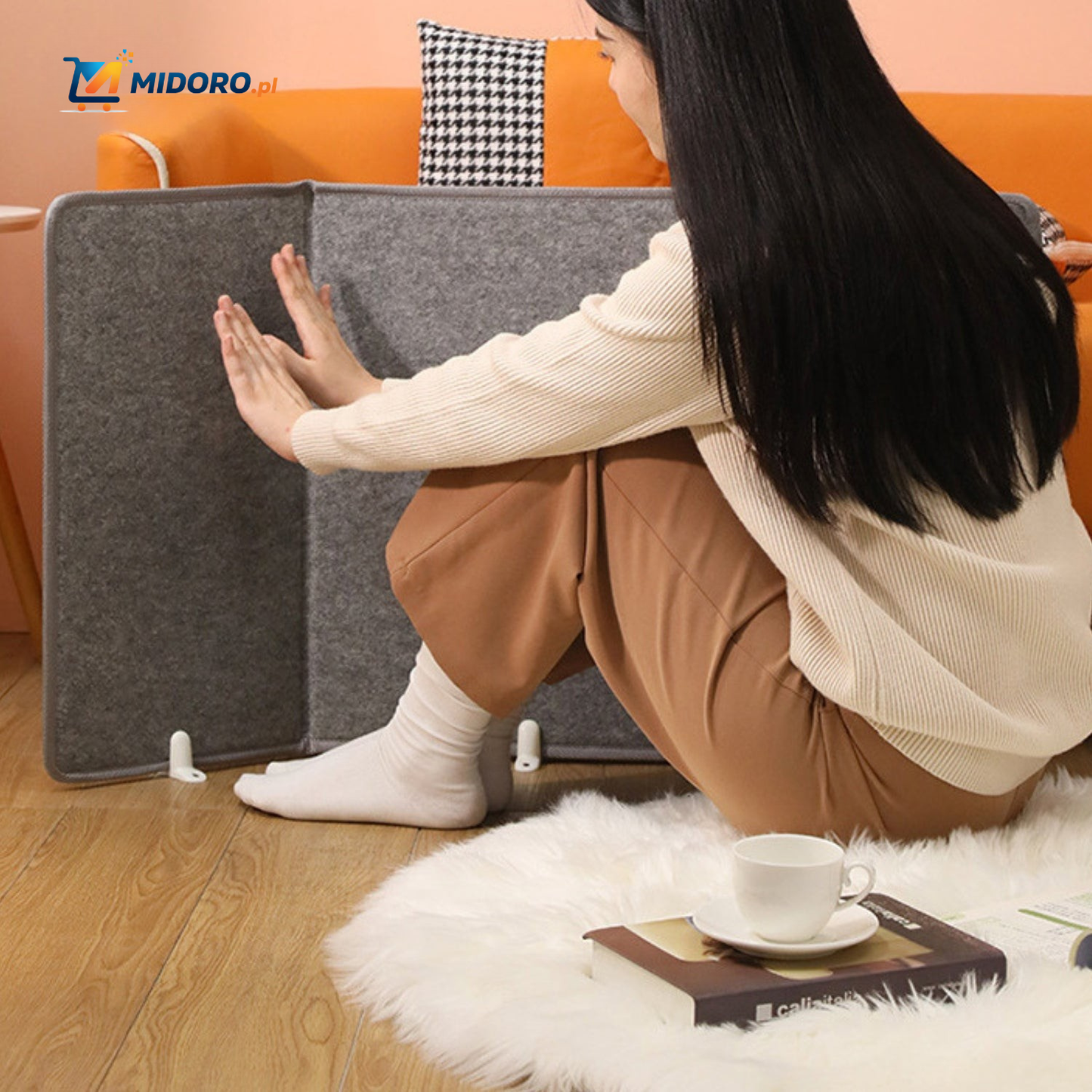 Warmilo™ Podgrzewacz nóg | Elektryczny, 3D Poduszka grzewcza i komfort