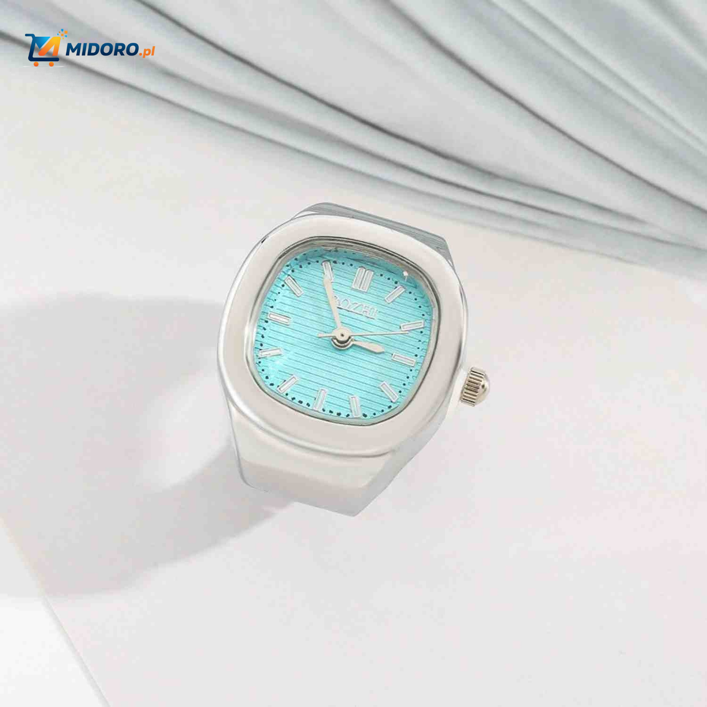 Timora™ Zegarek Pierścionkowy | Unikalny design, wyświetlanie czasu i stylowy dodatek