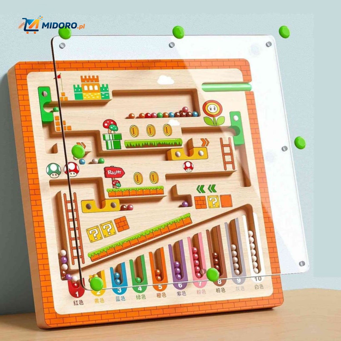 MagnoMaze™ Gra | Logiczne myślenie, motoryka mała i radość z nauki