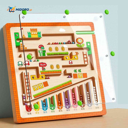 MagnoMaze™ Gra | Logiczne myślenie, motoryka mała i radość z nauki