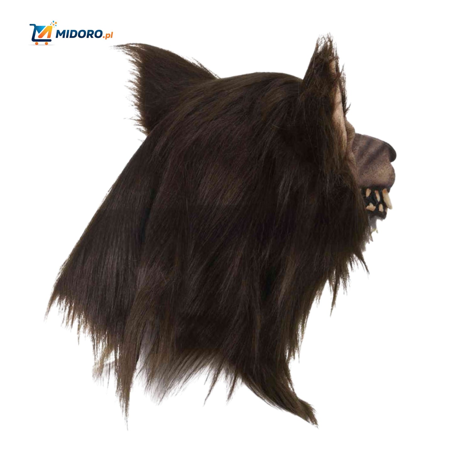 Lupinox™ Maska | Lateksowa maska wilka, świecąca i idealna na Halloween