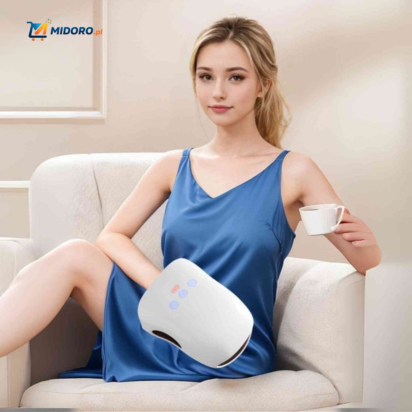 Palmex™ Masażer Rąk | Poduszki Powietrzne, Ciepło & Ulga w Stawach