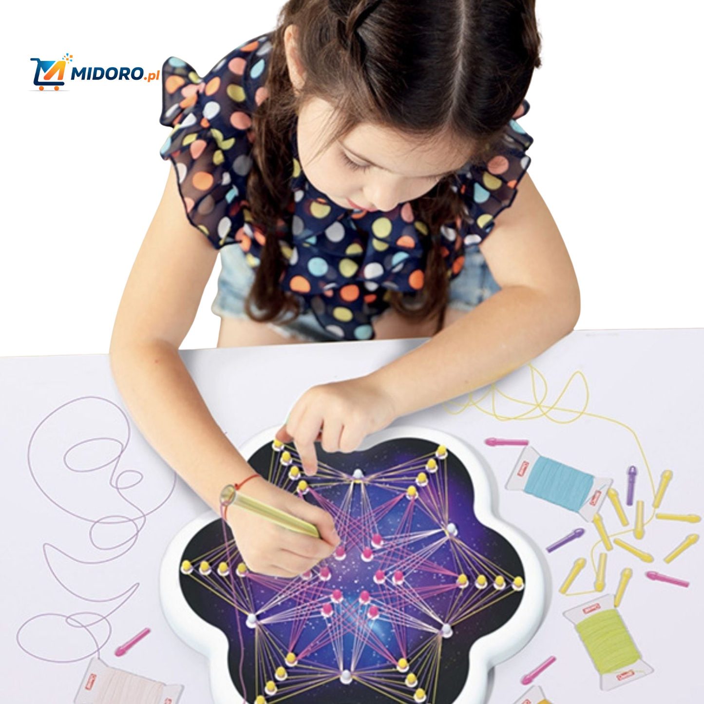 ThreadArt™ Builder | Kreatywna Układanka Z Drutu, Edukacyjna i Zabawna dla Dzieci