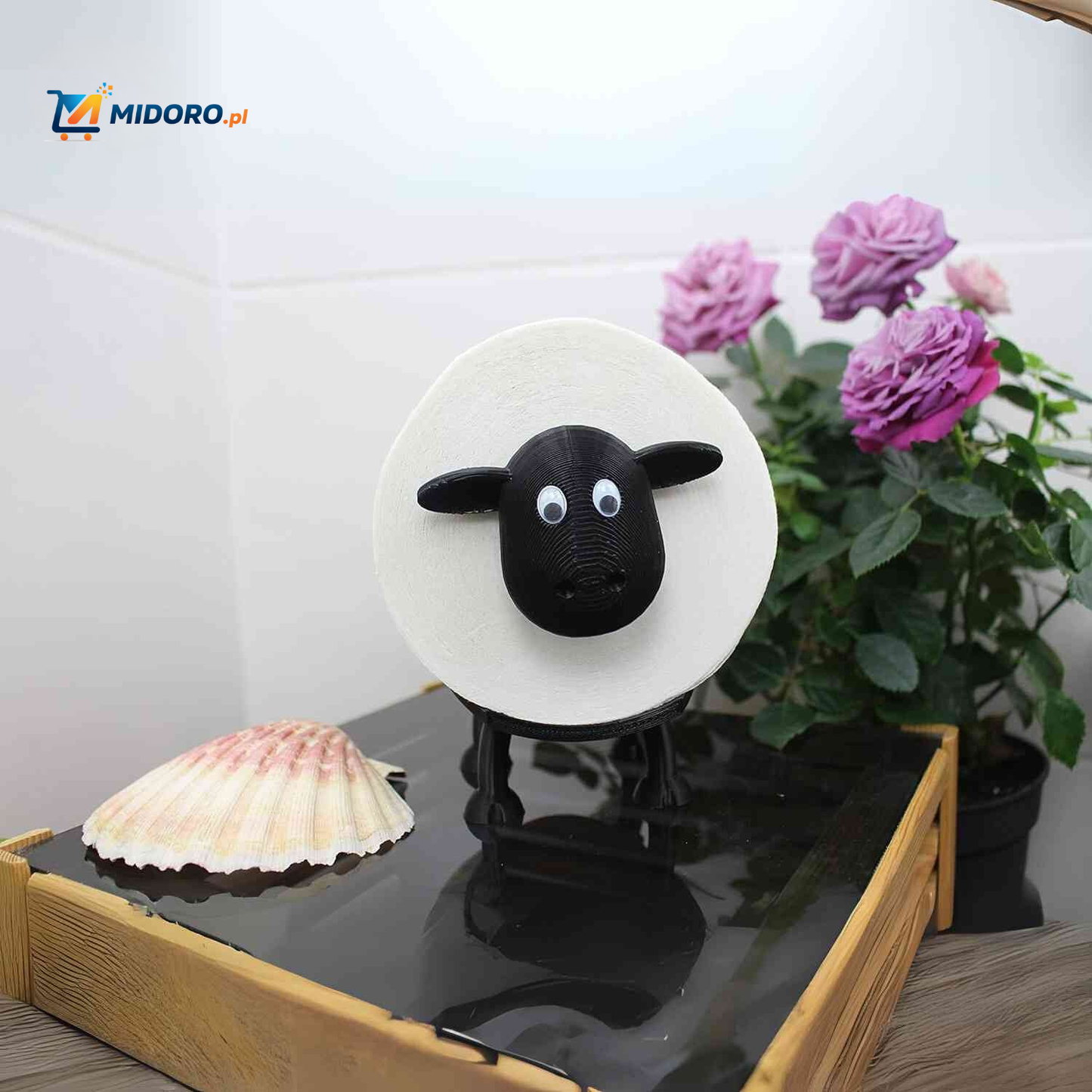 SheepRoll™ Uchwyt | Kreatywny Design, Oszczędność Miejsca i Unikalna Dekoracja