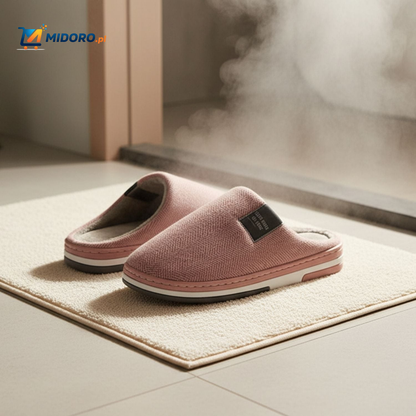 Warmtique™ Kapcie | Miękka bawełna, antypoślizgowe i domowy komfort