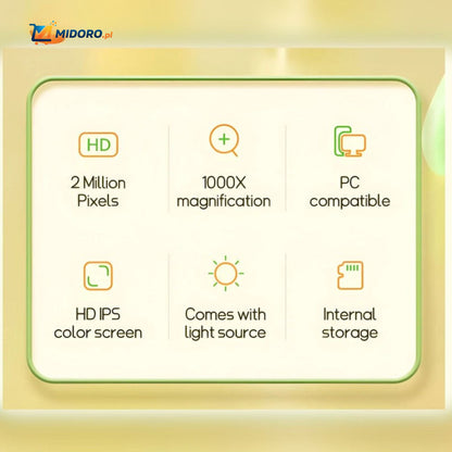 MicroScope™ Dzieci | Przenośna Lupa i Zabawka Naukowa