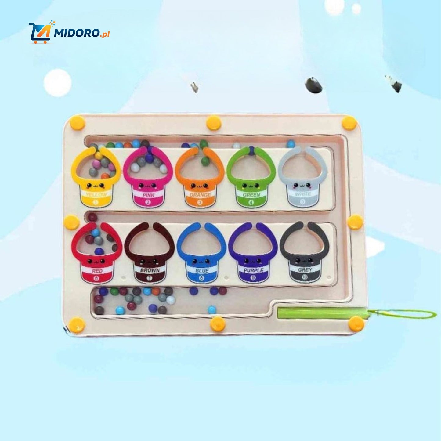 MagnoMaze™ Gra | Logiczne myślenie, motoryka mała i radość z nauki