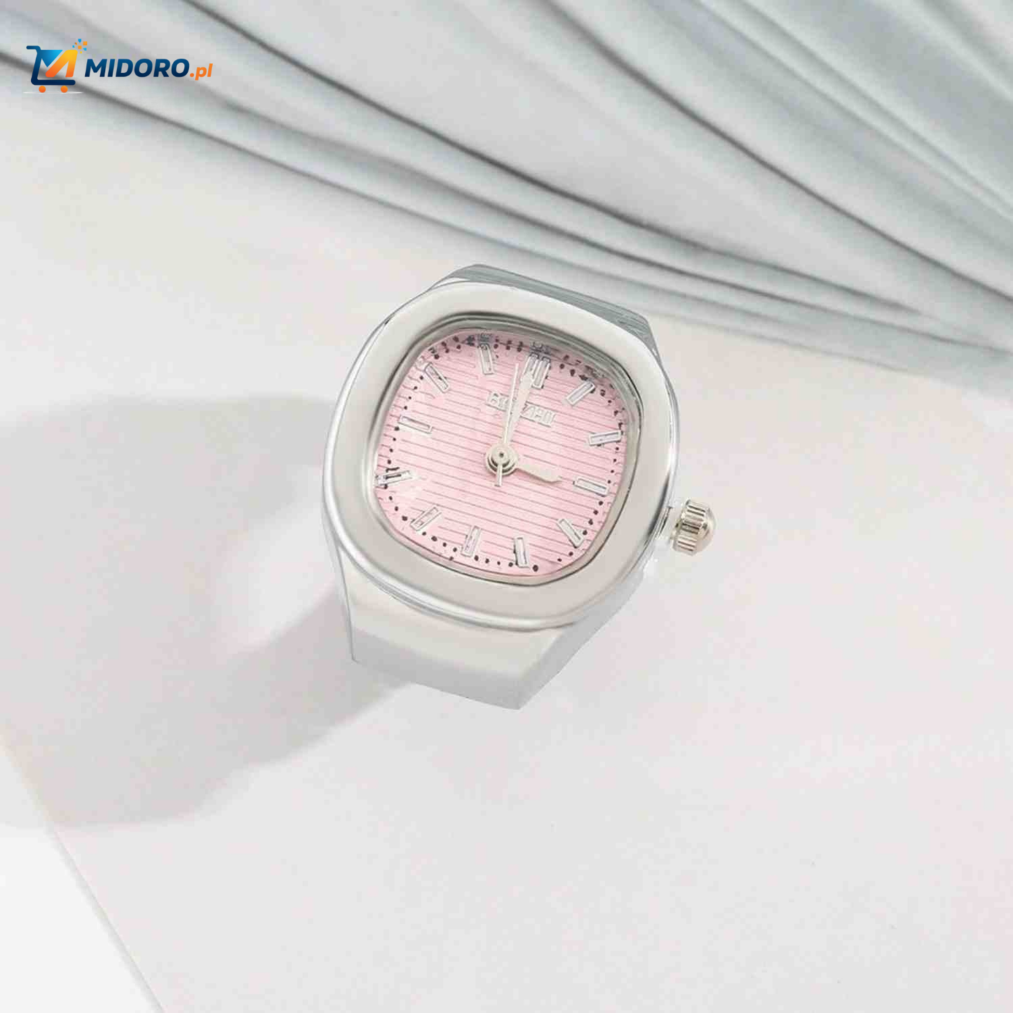 Timora™ Zegarek Pierścionkowy | Unikalny design, wyświetlanie czasu i stylowy dodatek