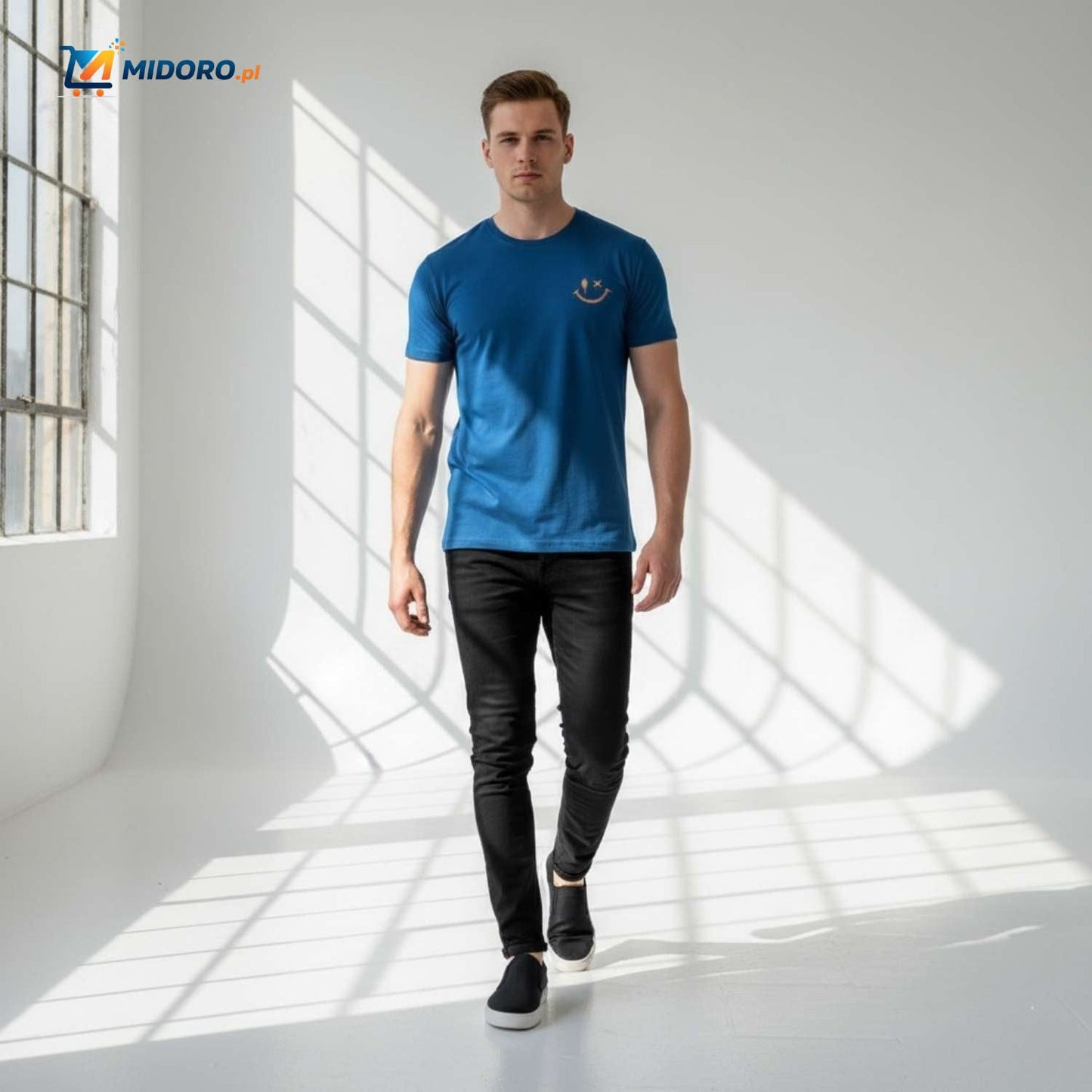 SmileyWave™ T-shirt | Miękka bawełna, wyrazisty design i oddychający