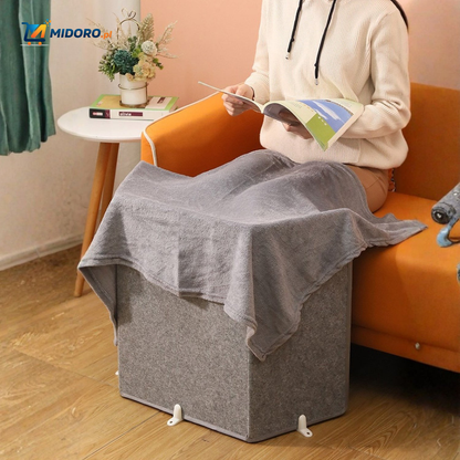 Warmilo™ Podgrzewacz nóg | Elektryczny, 3D Poduszka grzewcza i komfort