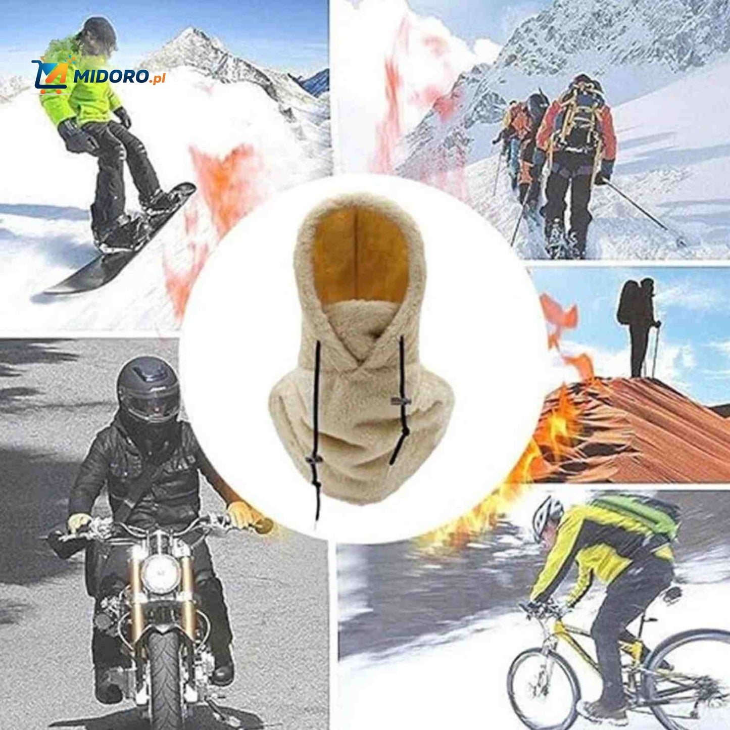 SnowShield™ Thermo Czapka | Czapka, Komin i Maska w Jednym