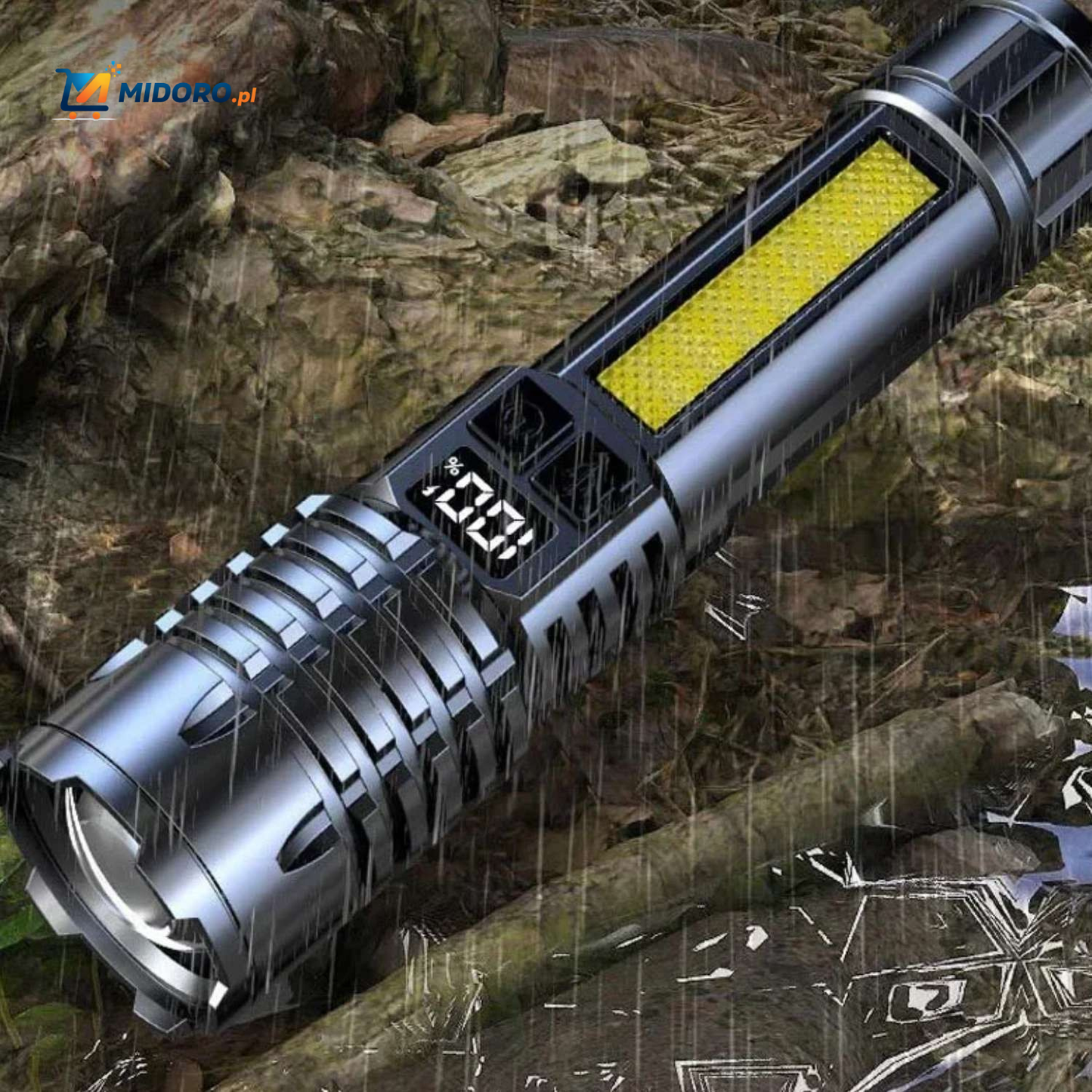 Torchlite™ Latarka | Potężne LED-światło, Ładowalna i Idealna na Zewnątrz!