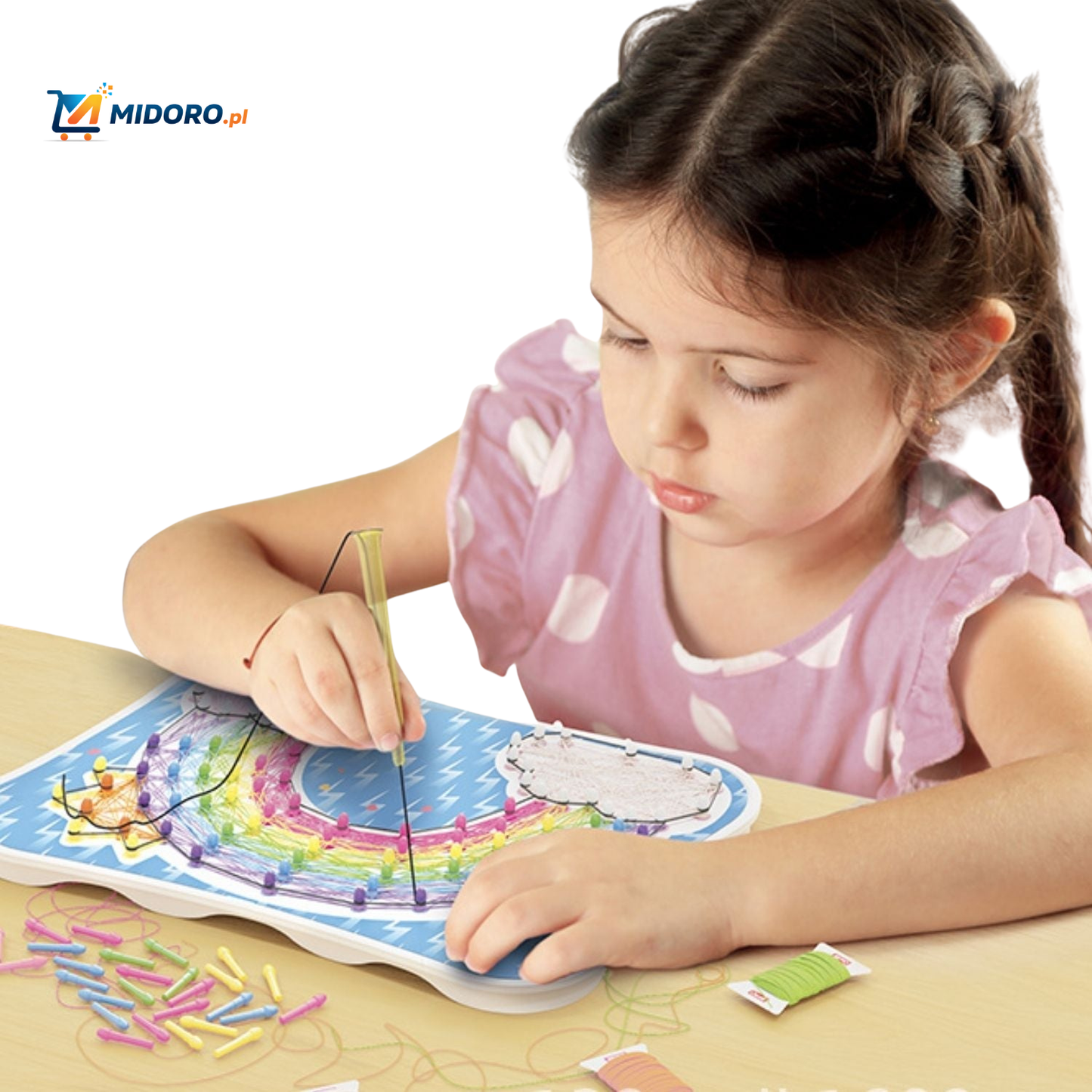 ThreadArt™ Builder | Kreatywna Układanka Z Drutu, Edukacyjna i Zabawna dla Dzieci