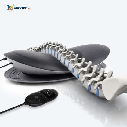 RelaxaCore™ Masażer | Kompresja cieplna, Podczerwień i Wsparcie dla Pleców