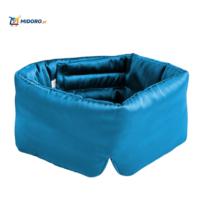 SilkDream™ Maska | Jedwab Morwowy, Miękka i Odwracalna dla Spokojnego Snu!