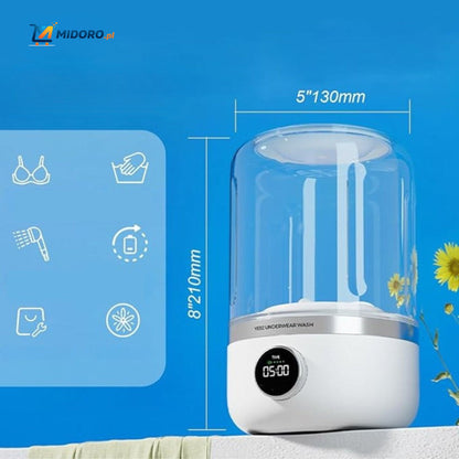 MiniWash™ Pro | Kompaktowy, Bezprzewodowy i Idealny do Podróży!