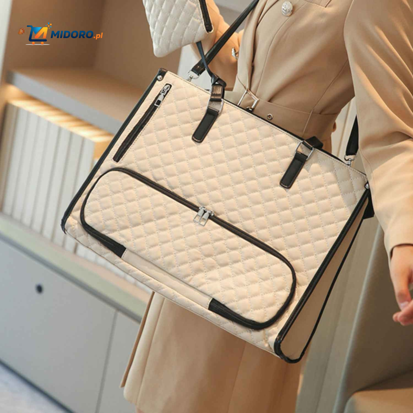 Totezia™ Torba | 2-w-1 Torebka i Torba Chłodząca, Przestronny i Stylowy Design + Darmowa Torebka Wartości 19,95 €