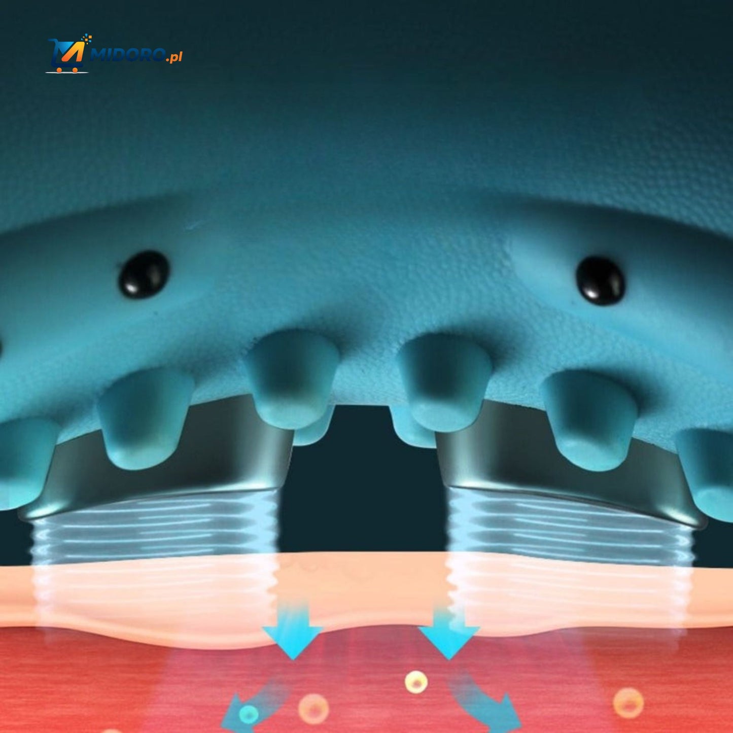 NeckEase™ Poduszka Masująca | Masaż Knetowy, EMS i Terapia Ciepłem