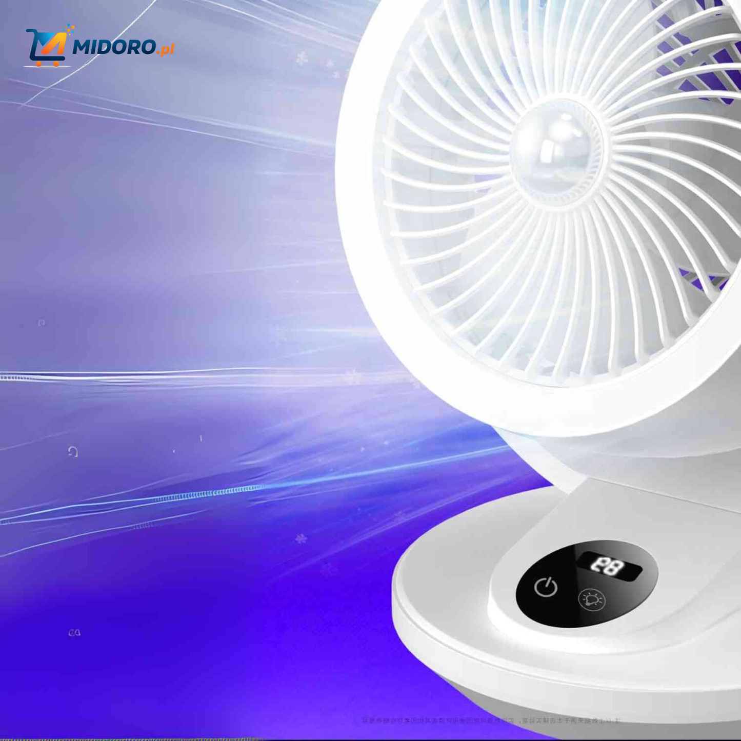 Wentylator Airstream™ | Stylowy, Mocny Wiatr i Cirkulacja