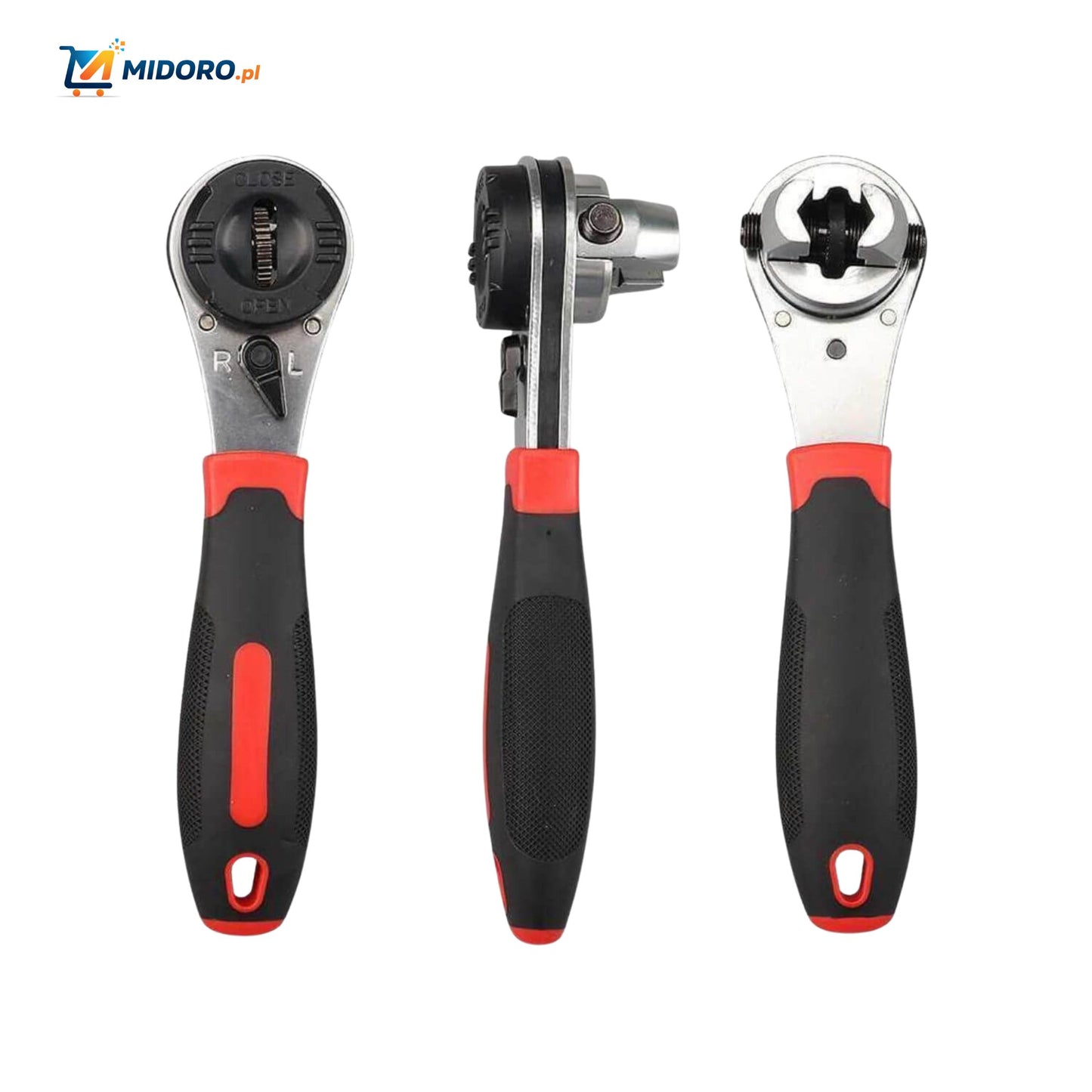 ProTool™ 6-w-1 | Zestaw wielofunkcyjny – Szczypce, Ściągacz do drutu, Klucz nasadowy!